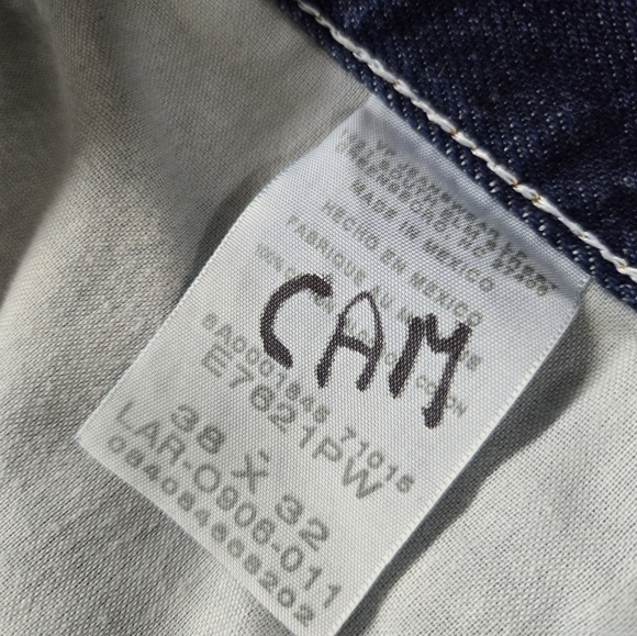 Wrangler Rustler Wrangler Denim Blue Jeans Cotton Western Bootcut Cowboy 80s 90s - Picture 6 of 6